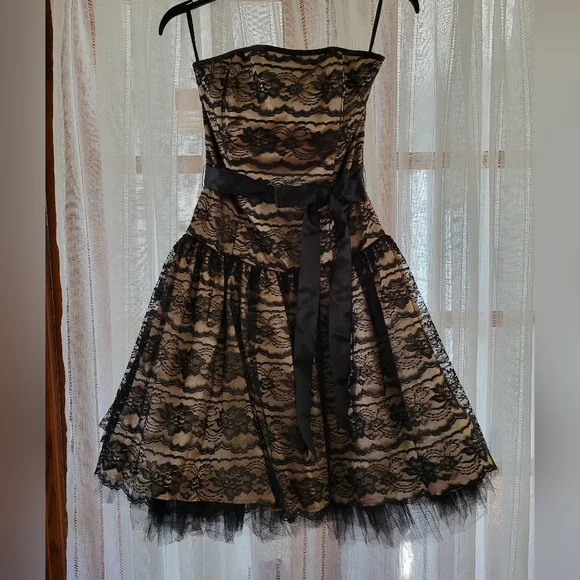 chinese dress ladies Vintage Jessica Mcclintock Lace Wedding Dress Small